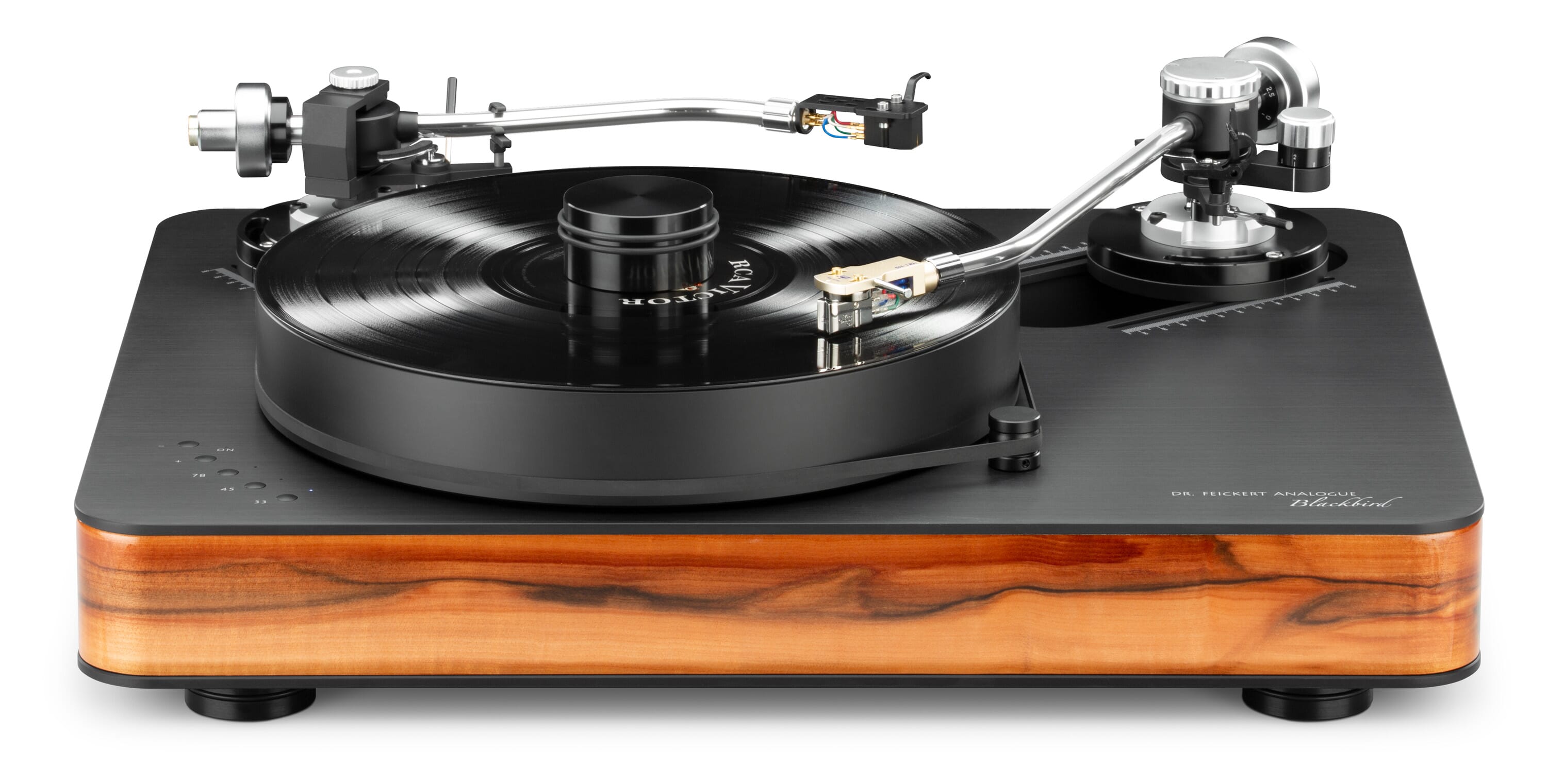 Dr. Feickert Blackbird High-End Turntable with Kuzma K SS12VTA Tonearm - Audiophile Vinyl Record Player for Home Audio Systems (Floor Sample Sale, Demo Available) - Perfect for Vinyl Enthusiasts & Hi-Fi Listening Rooms