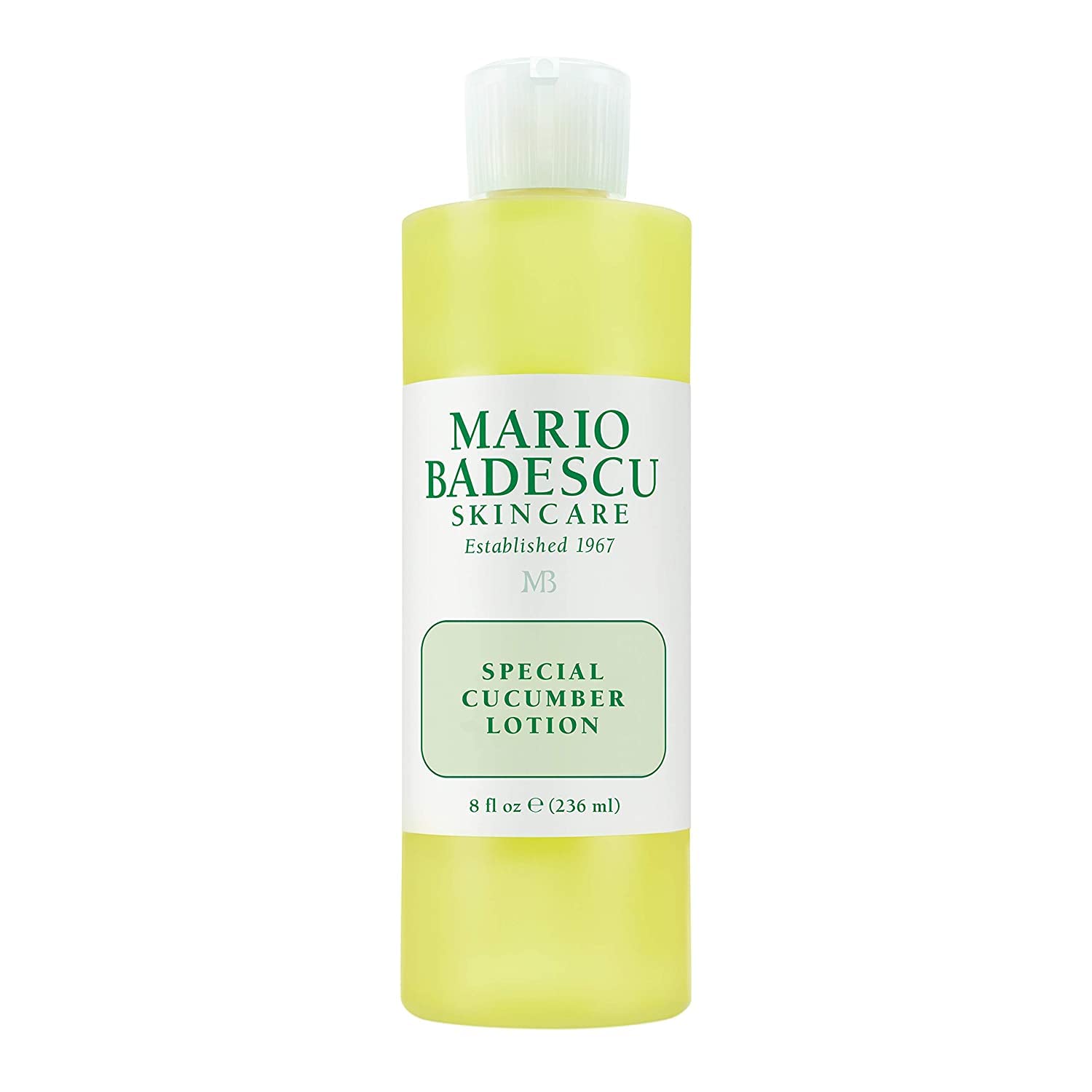 Mario Badescu Special Cucumber Lotion - Oil Control & Acne Treatment Facial Toner | Non-Drying, Non-Irritating Formula for Oily & Acne-Prone Skin | Clarifying Astringent to Remove Excess Oil & Prevent Breakouts | Perfect for Daily Skincare Routine & Post-Workout Refresh