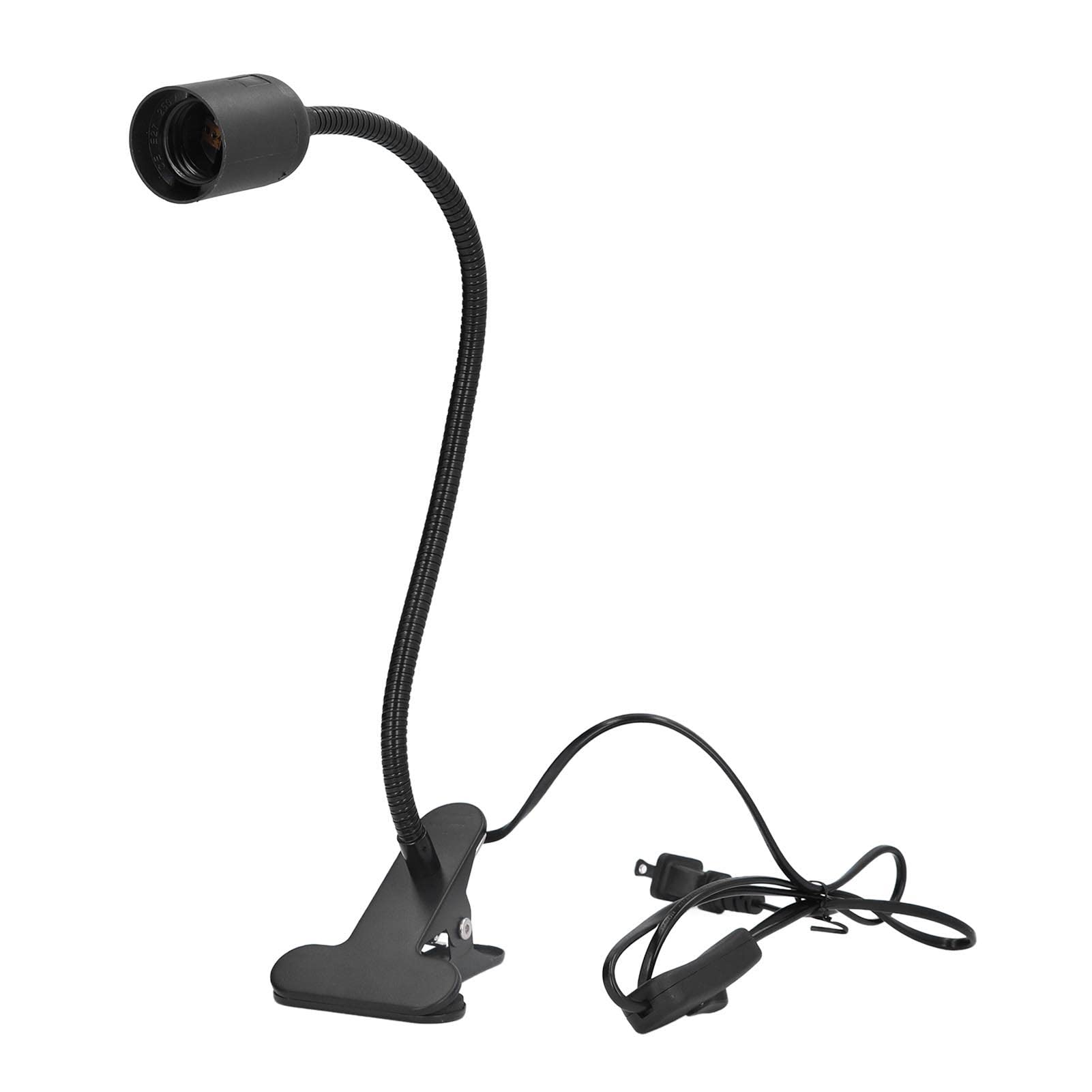 LED Book Light with Flexible Gooseneck - E26/E27 Clip-on Desk Lamp for Night Reading, Bedroom & Dormitory (100-240V) | Perfect for Reading in Bed, Studying, and Cozy Lighting