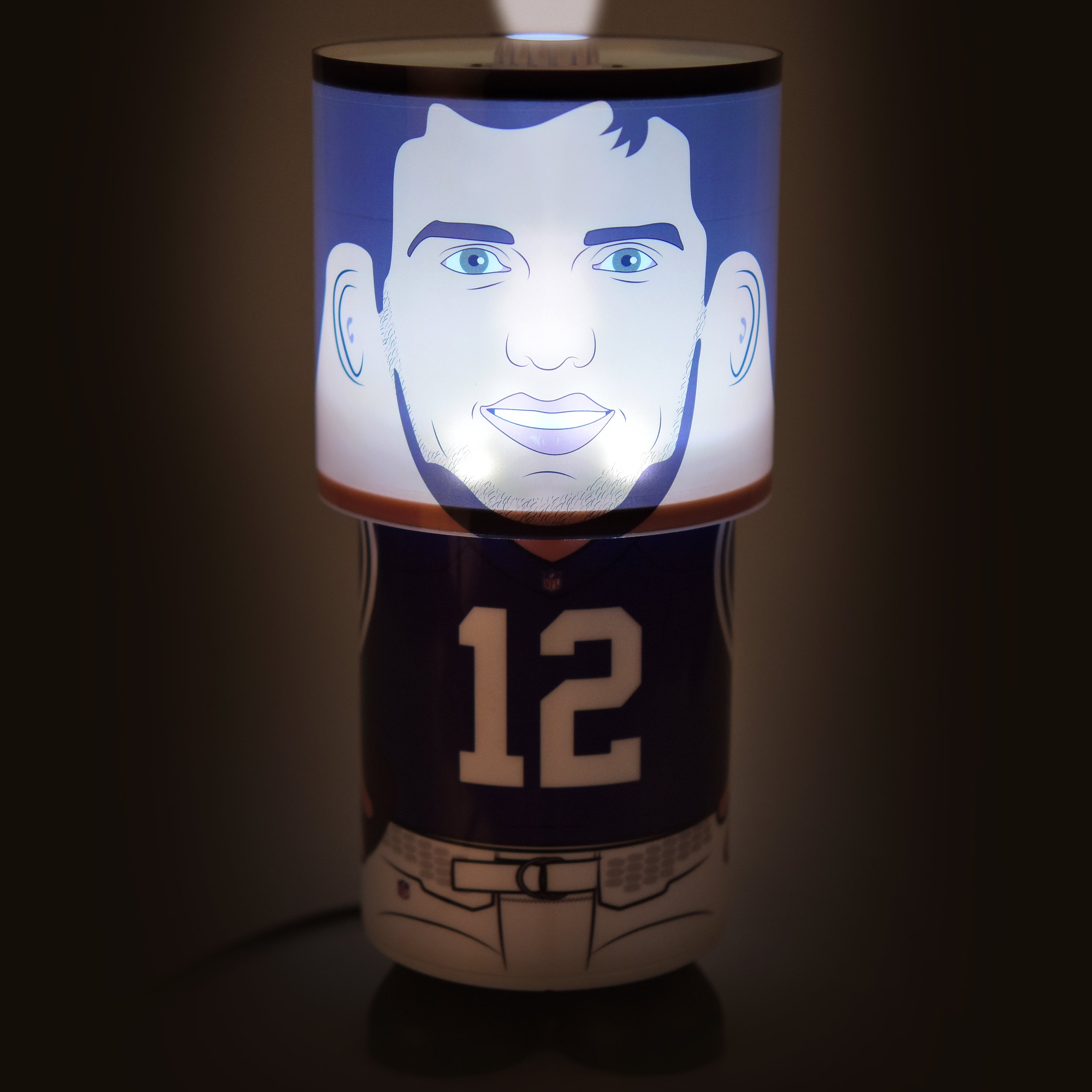FOCO NFL Player LED Desk Lamp for Home & Office Decor