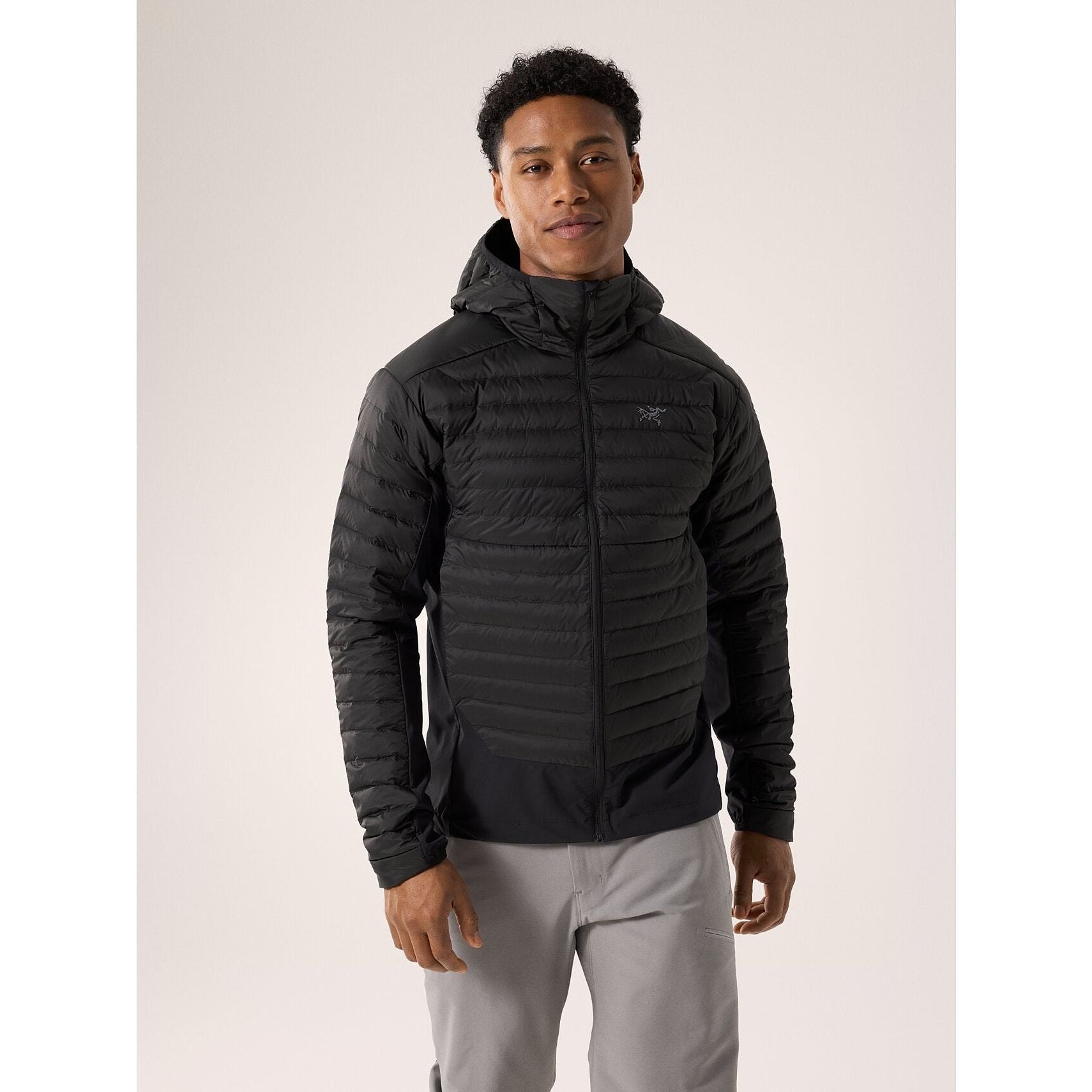 Arc'teryx Men's Cerium Hybrid Hoody - Lightweight Down Jacket for Hiking & Outdoor Adventures | Water-Resistant & Packable Insulated Coat for Cold Weather Camping & Travel