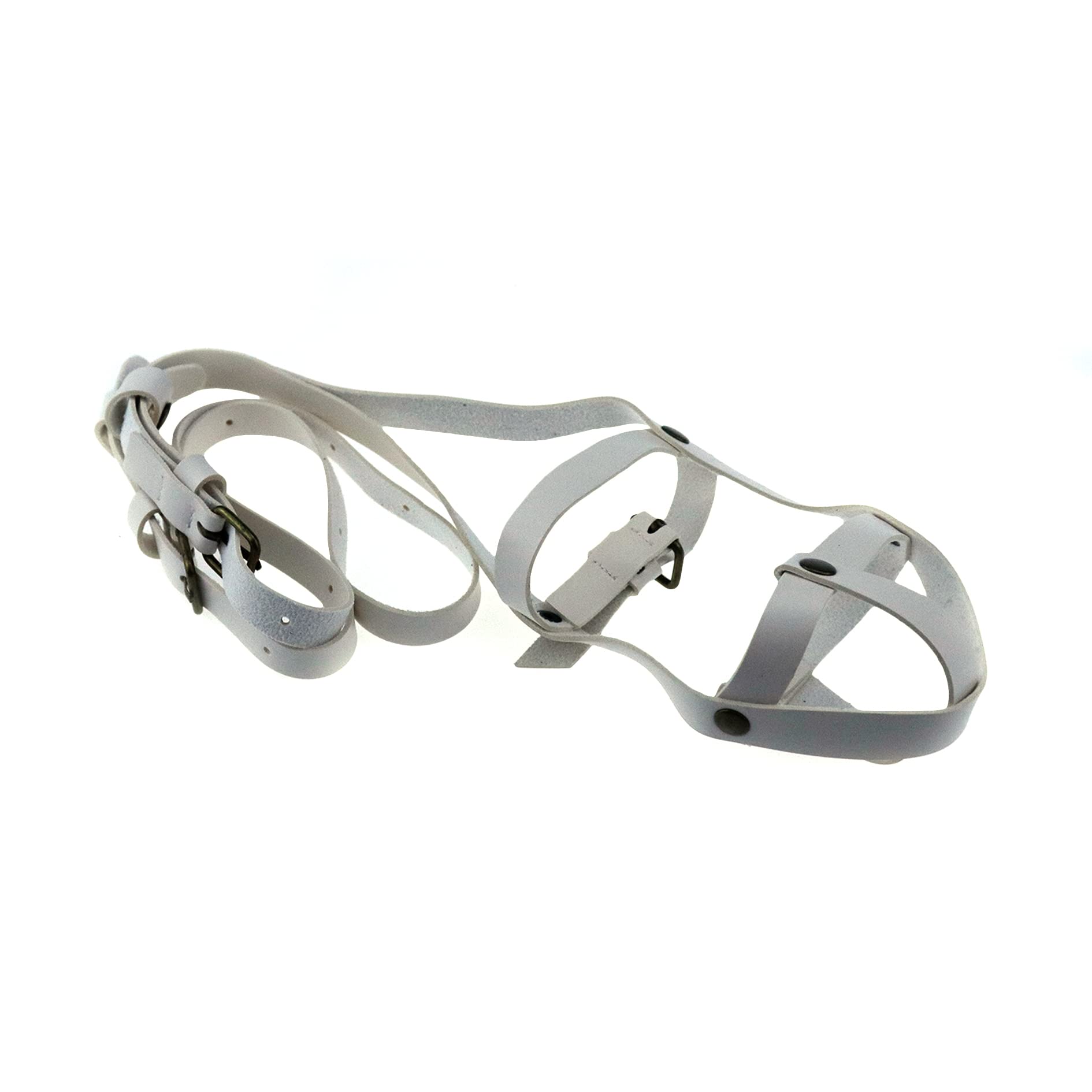 Adjustable PU Leather Shoulder Strap for Universal Water Bottles - White Water Bottle Straps for Walking, Hiking, and Outdoor Adventures
