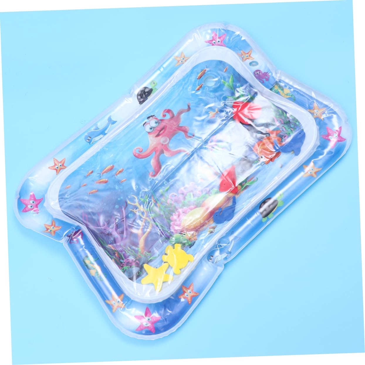 Totority 3-Piece Inflatable Water Play Pad Set - Non-Slip Padded Surface for Kids, Pool, Beach & Backyard Fun - Perfect for Summer Water Games & Outdoor Activities