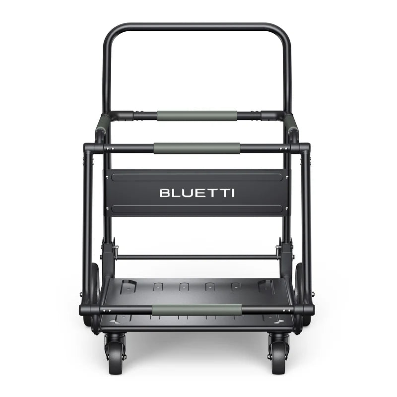 BLUETTI Portable Foldable Trolley Cart - Heavy Duty Utility Wagon for Camping, Shopping, and Outdoor Adventures | Compact Storage Solution for Home, Garage, and Travel