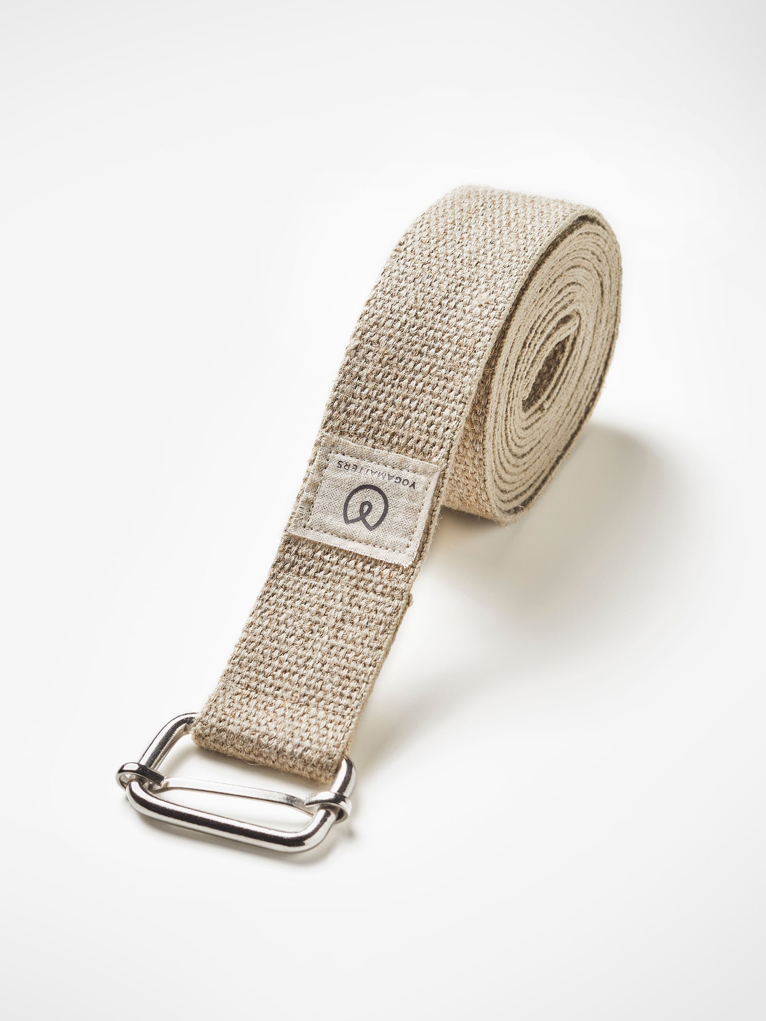 Yogamatters Natural Hemp Yoga Belt - Box of 20 for Stretching, Flexibility & Yoga Poses - Perfect for Home, Studio & Travel Use