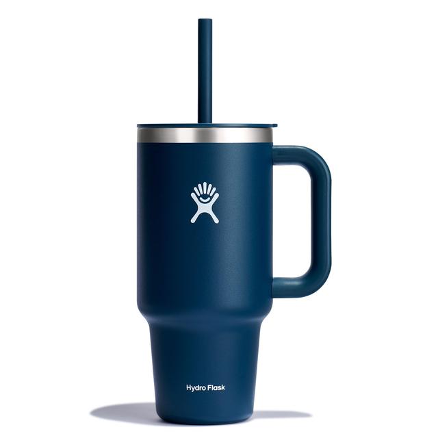 32oz Insulated Stainless Steel Travel Tumbler with Lid - Leakproof & Sweatproof - Keeps Drinks Hot/Cold for Hours - Perfect for Coffee, Tea, Water - Ideal for Commuting, Camping, Office & Outdoor Activities