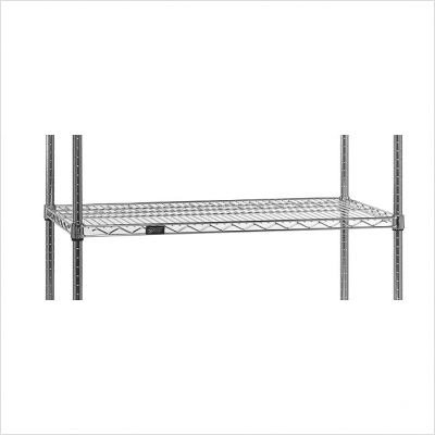 Quantum 1836C Chrome Wire Shelves 18x36 Inches - Heavy Duty Storage Rack for Garage, Kitchen, Pantry & Commercial Use