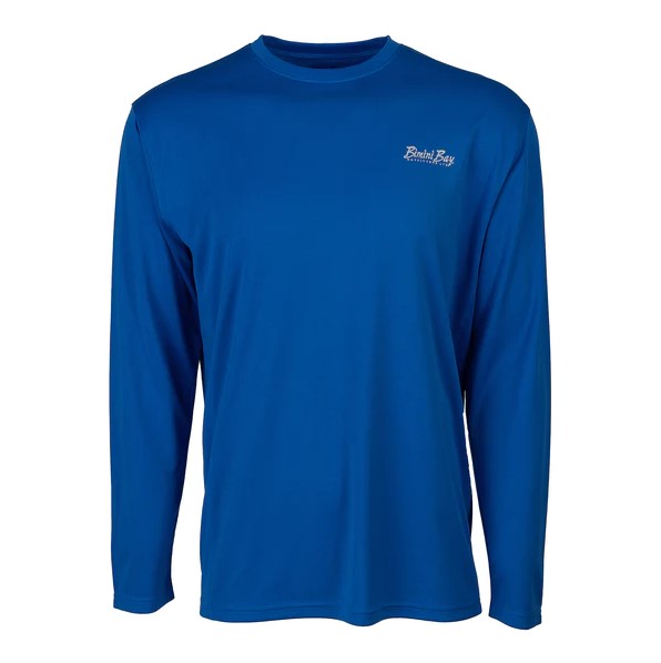 Men's Long Sleeve Performance Shirt with Blood Guard Technology - Moisture Wicking, UV Protection & Odor Control for Outdoor Activities, Hiking & Workouts