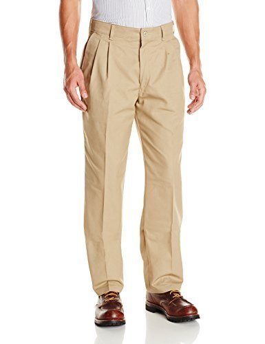 Red Kap Men's Pleated Work Pants - Durable & Comfortable Workwear for Construction, Mechanics & Laborers | Perfect for Job Sites, Workshops & Outdoor Work