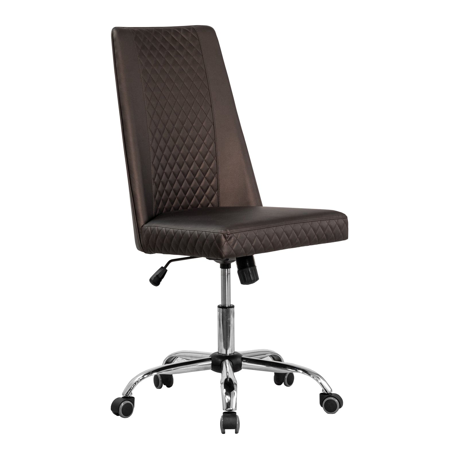 Estelle Nail Salon Manicure Pedicure Chair - Adjustable Height Salon Stool with Wheels for Nail Technicians & Clients - Perfect for Manicure, Pedicure & Spa Treatments