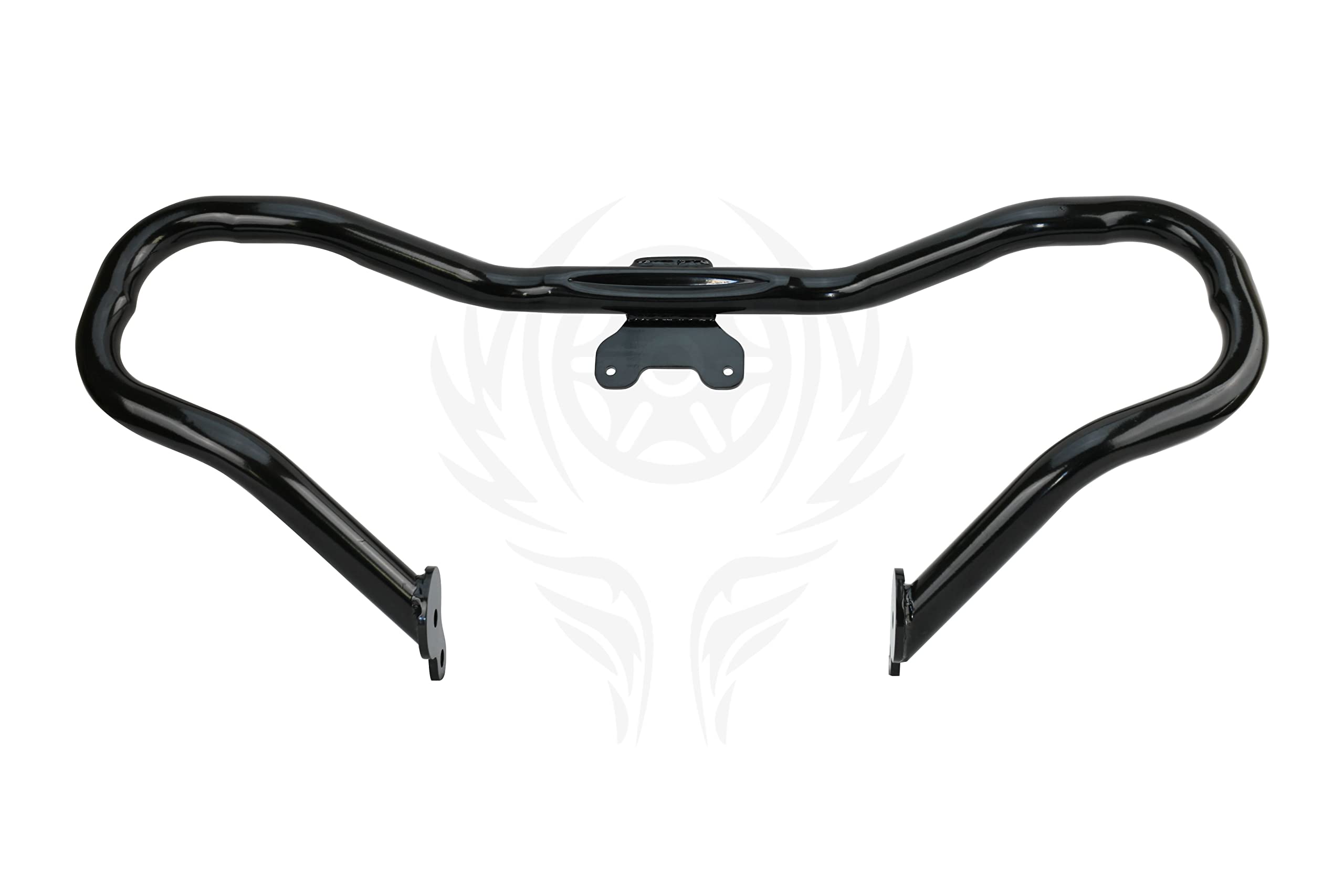 Harley Touring Chopped Engine Guard for Street Glide, Electra Glide, Revival & Road King (2014-2024) - Gloss Black Finish | Motorcycle Protection & Style Upgrade for Long Rides & Custom Looks