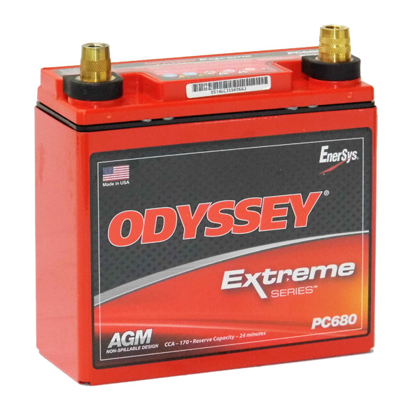 Odyssey PC680 Deep Cycle & Starting Battery - High Performance AGM Battery for Marine, RV, Solar & Off-Grid Power Systems - Perfect for Boats, Camping & Emergency Backup Power