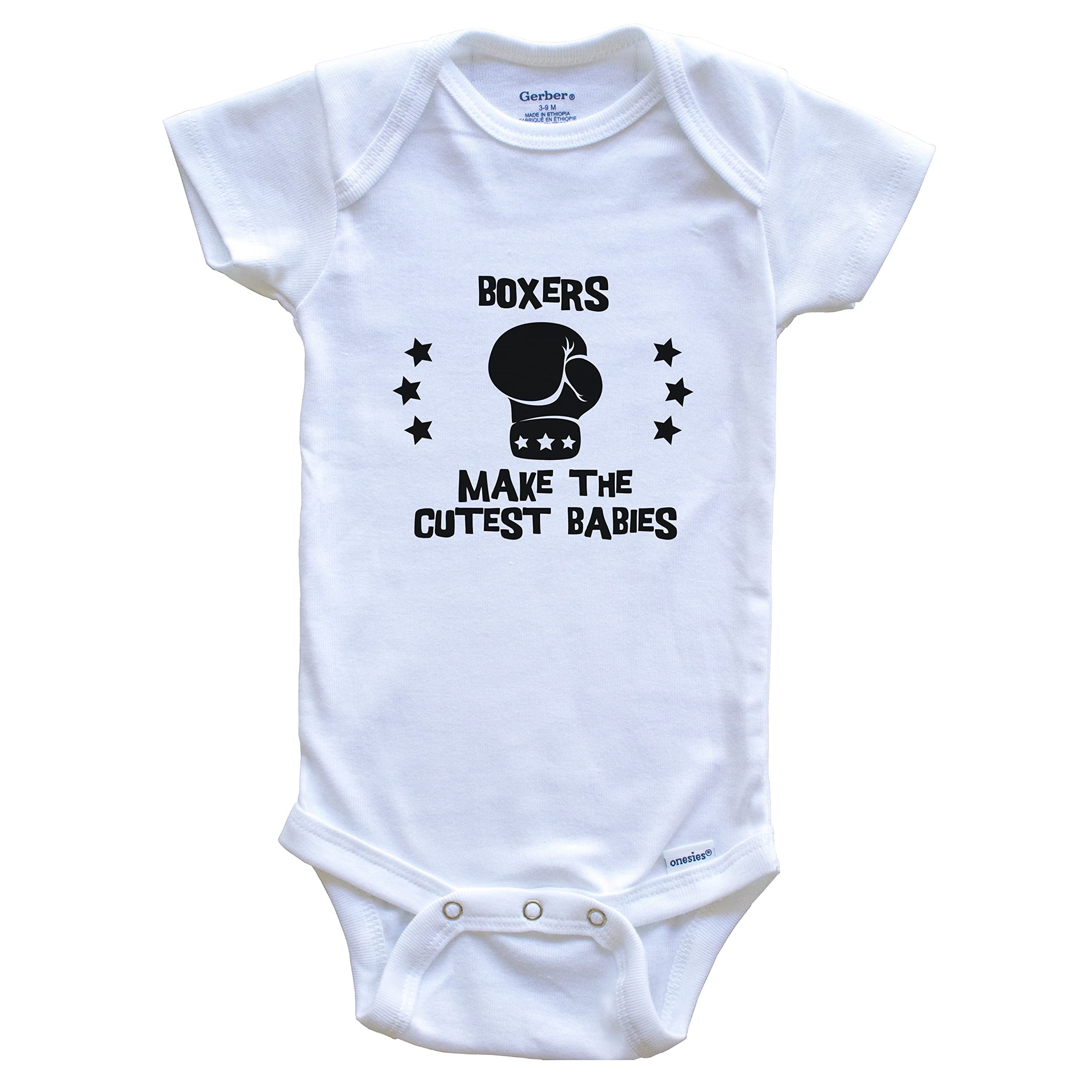 Funny Boxing Baby Bodysuit - Cute Boxer Onesie for Newborns & Infants | Perfect for Gym, Sports & Playtime