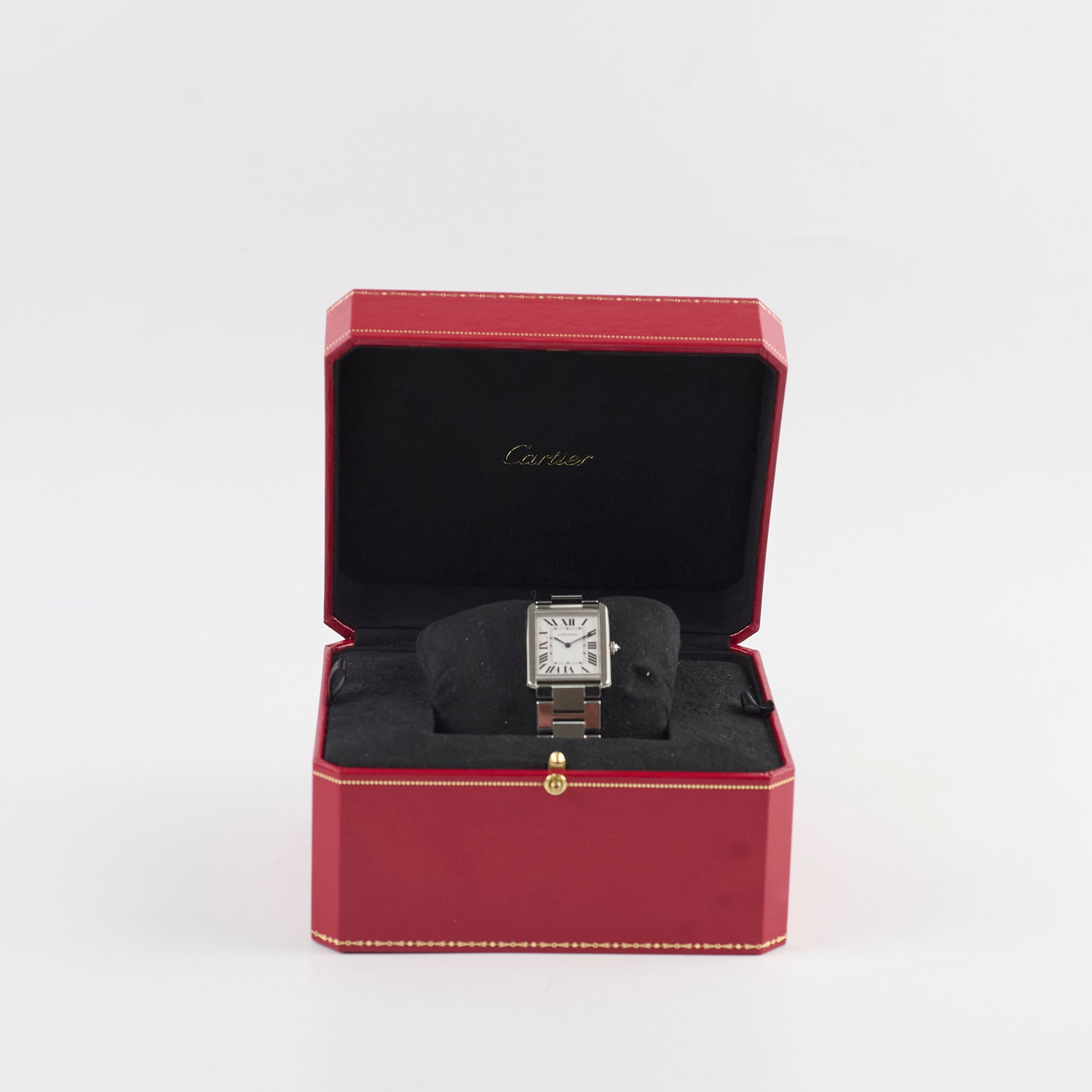 Cartier Tank Solo Large Model W5200014 - Luxury Swiss Watch for Men & Women - Perfect for Business, Formal Events & Gifting