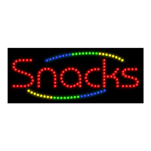 LED Dot Sign #20901 - Customizable Snack Bar Sign for Restaurants, Cafes & Events - Perfect for Menu Boards & Business Advertising