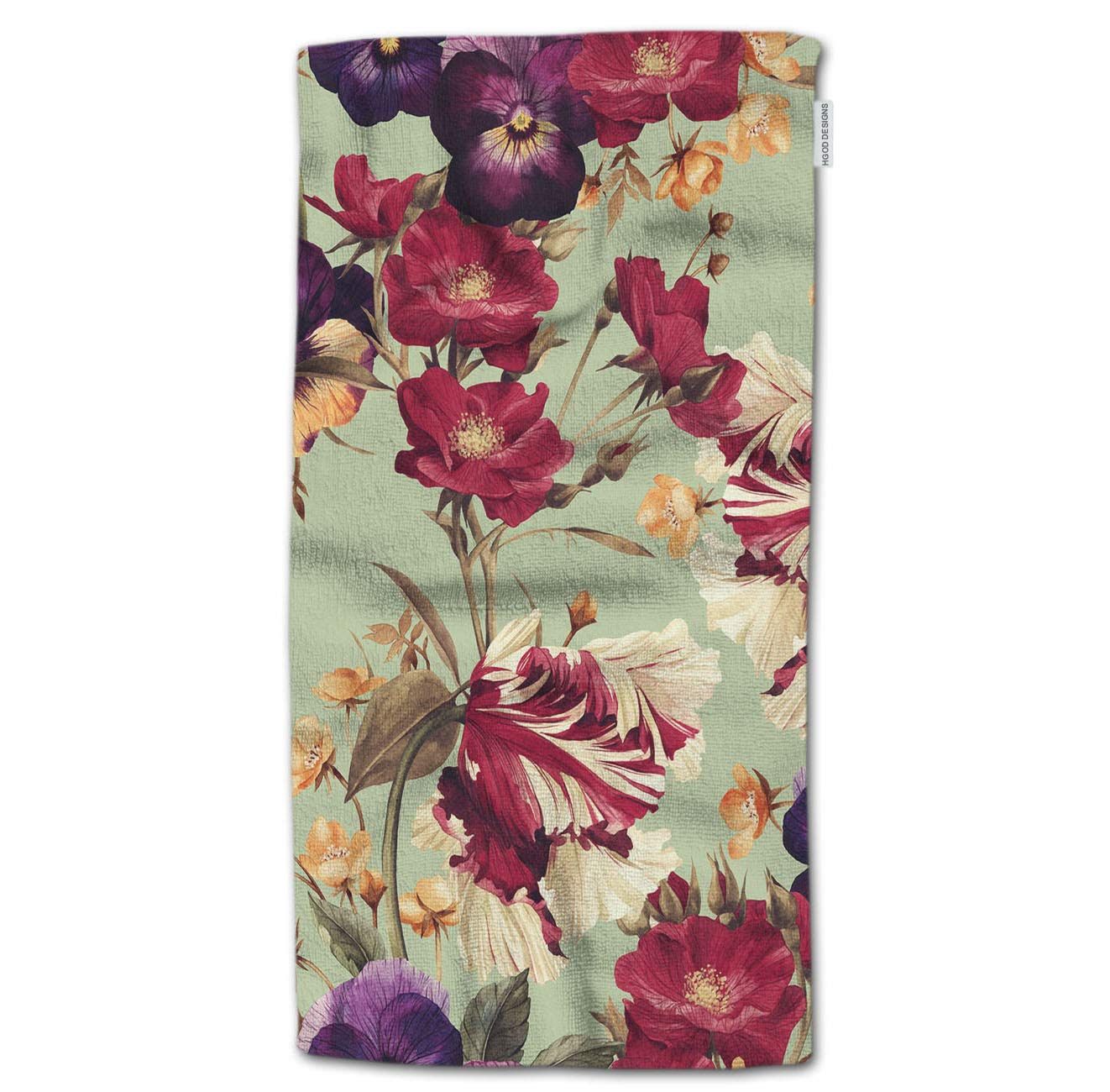 HGOD DESIGNS Watercolor Floral Bath Towel - 64