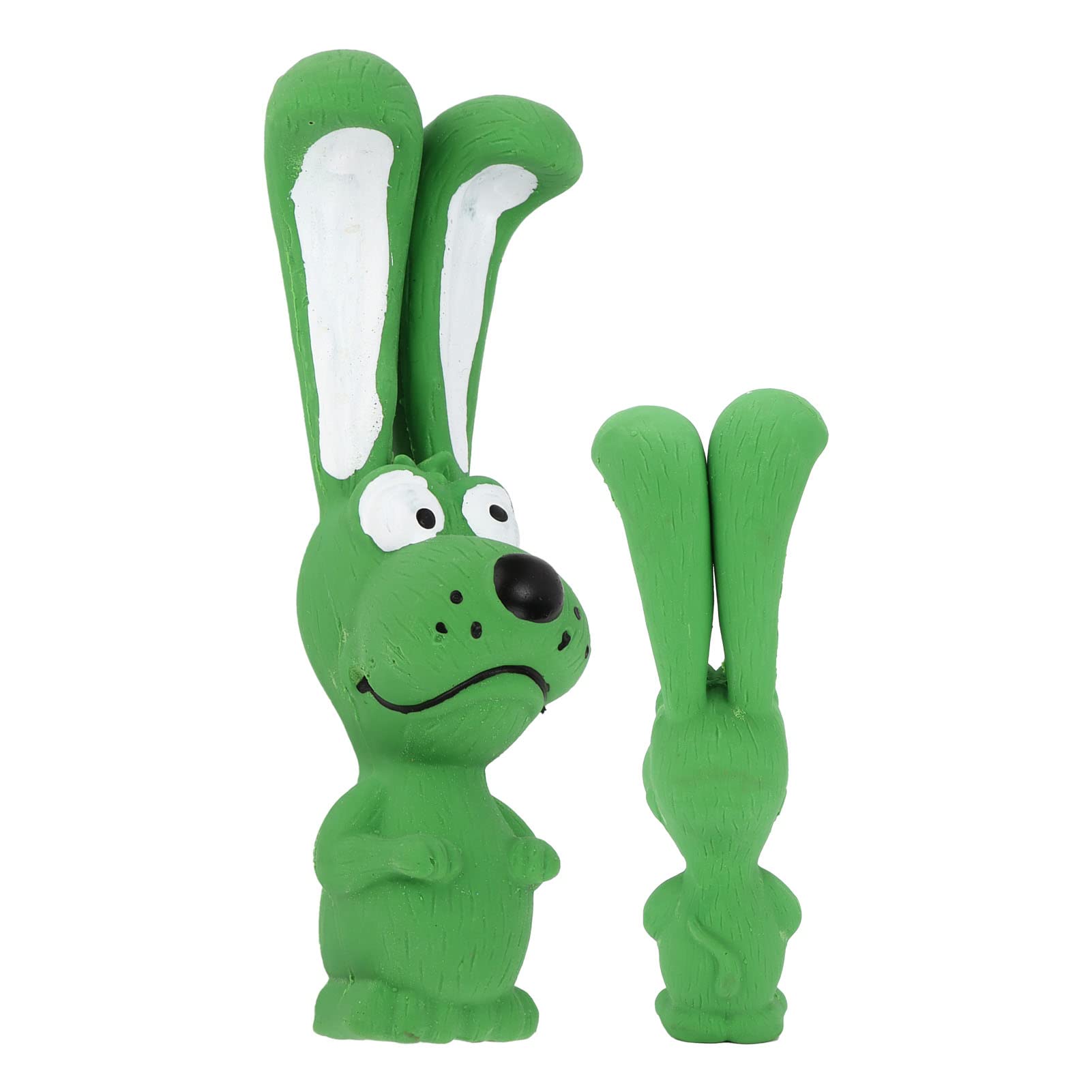 Durable Latex Dog Chew Toy - 17x4cm Squeaky Rabbit Design for Aggressive Chewers, Interactive Fetch & Play - Perfect for Indoor & Outdoor Pet Activities