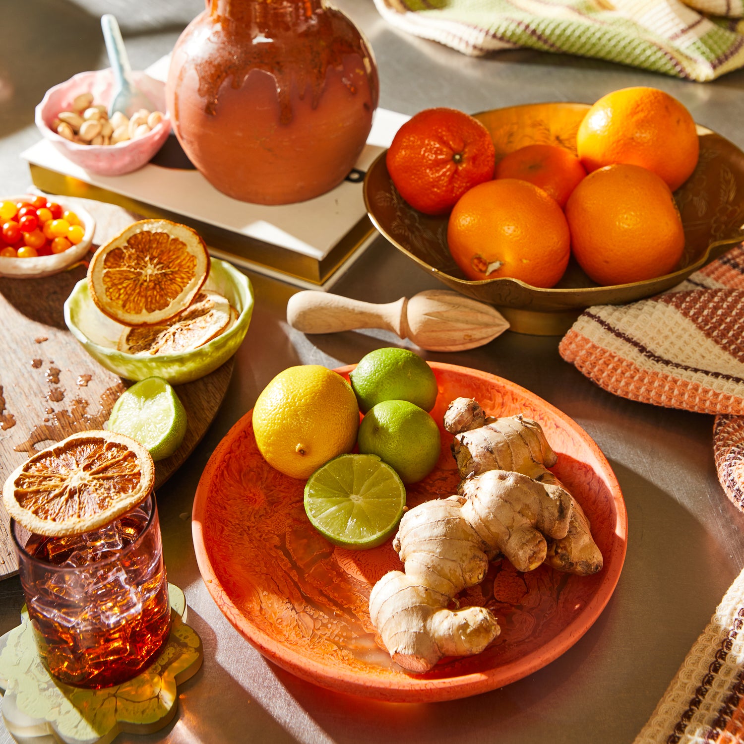 Premium Mini Platter - Perfect for Fruits, Cheese & Snacks | Elegant Serving Tray for Parties, Picnics & Home Decor