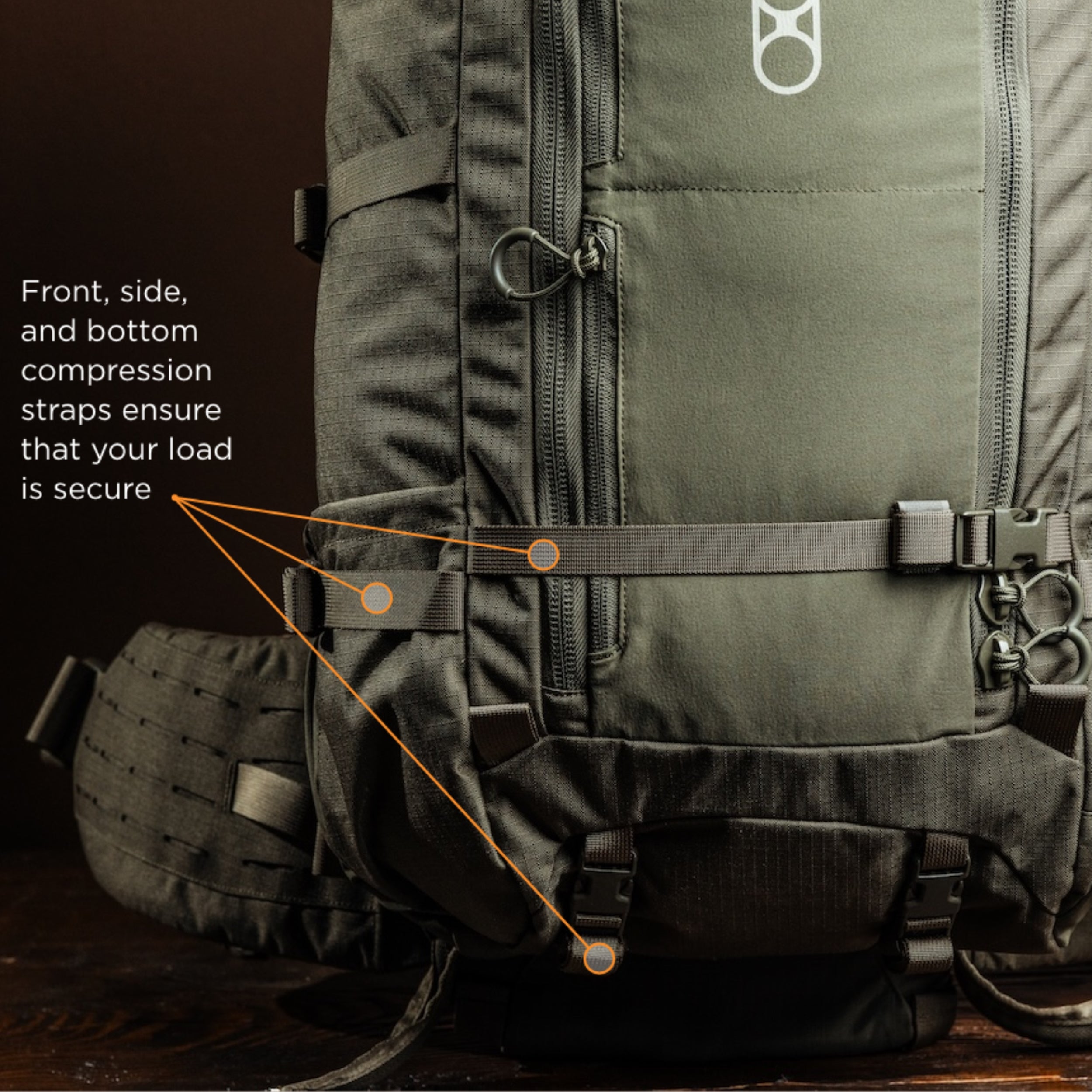 Eberlestock Brooks 3500 Lightweight Backpack with Hydration Bladder Sleeve & Zippered Front Pockets - Perfect for Hiking, Camping, and Outdoor Adventures | Pre Order