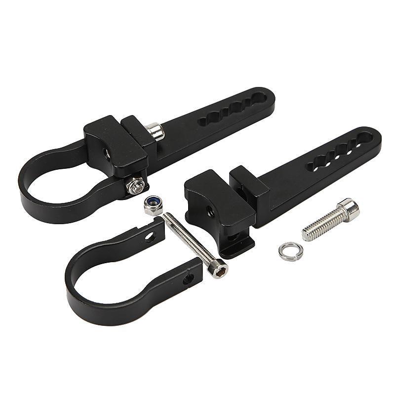 2-Pack 1.5 Inch LED Light Bar Mounting Bracket Kit for Bull Bars & Roll Cages - Heavy Duty Clamps for Off-Road Trucks, Jeeps & ATVs