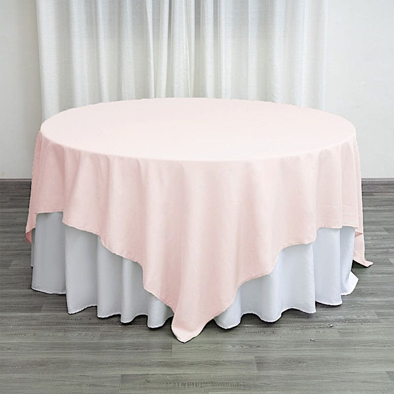 90 x 90 Inch Premium Polyester Square Tablecloth - Waterproof & Wrinkle-Resistant for Dining, Parties, and Outdoor Events