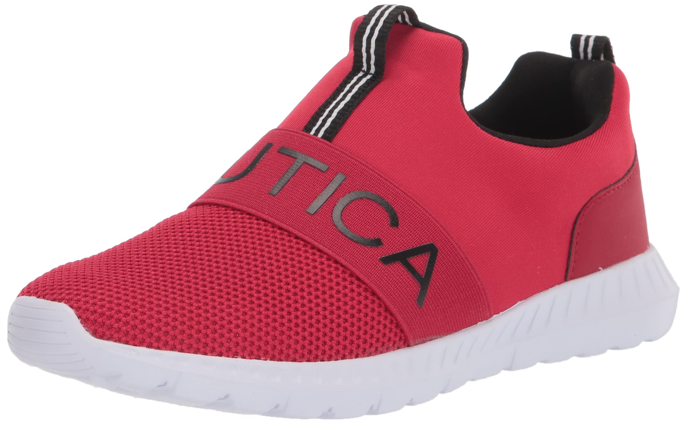 Nautica Kids Girls Youth Athletic Fashion Sneaker Running Shoes - Slip On Comfortable Casual Shoes for Little & Big Kids - Perfect for School, Playground & Daily Activities
