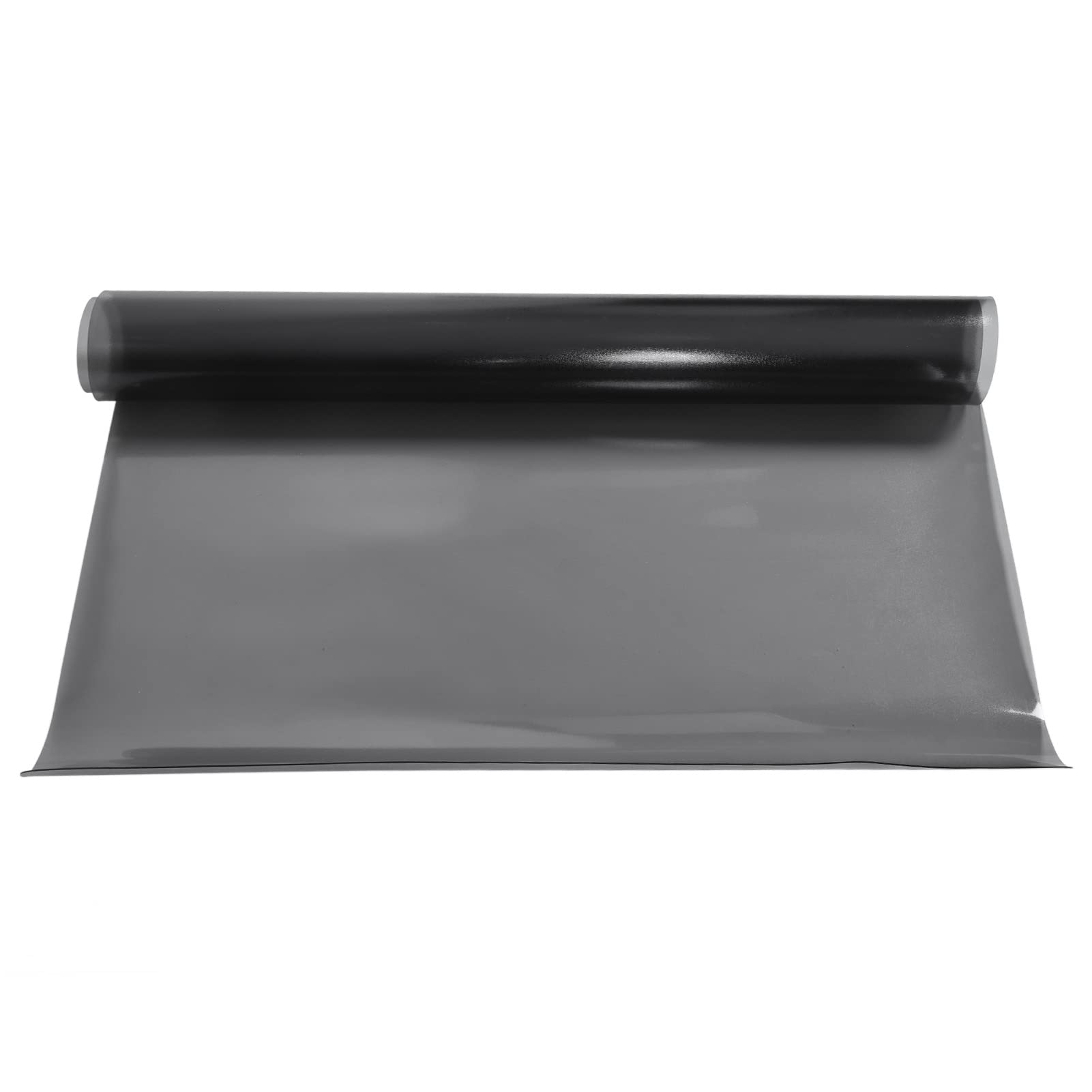 Black Floor Protector Pad for Office Chairs & Wheelchairs - 90x120x1.5cm Heavy Duty Non-Slip Mat - Protect Hardwood Floors & Carpets from Scratches & Damage