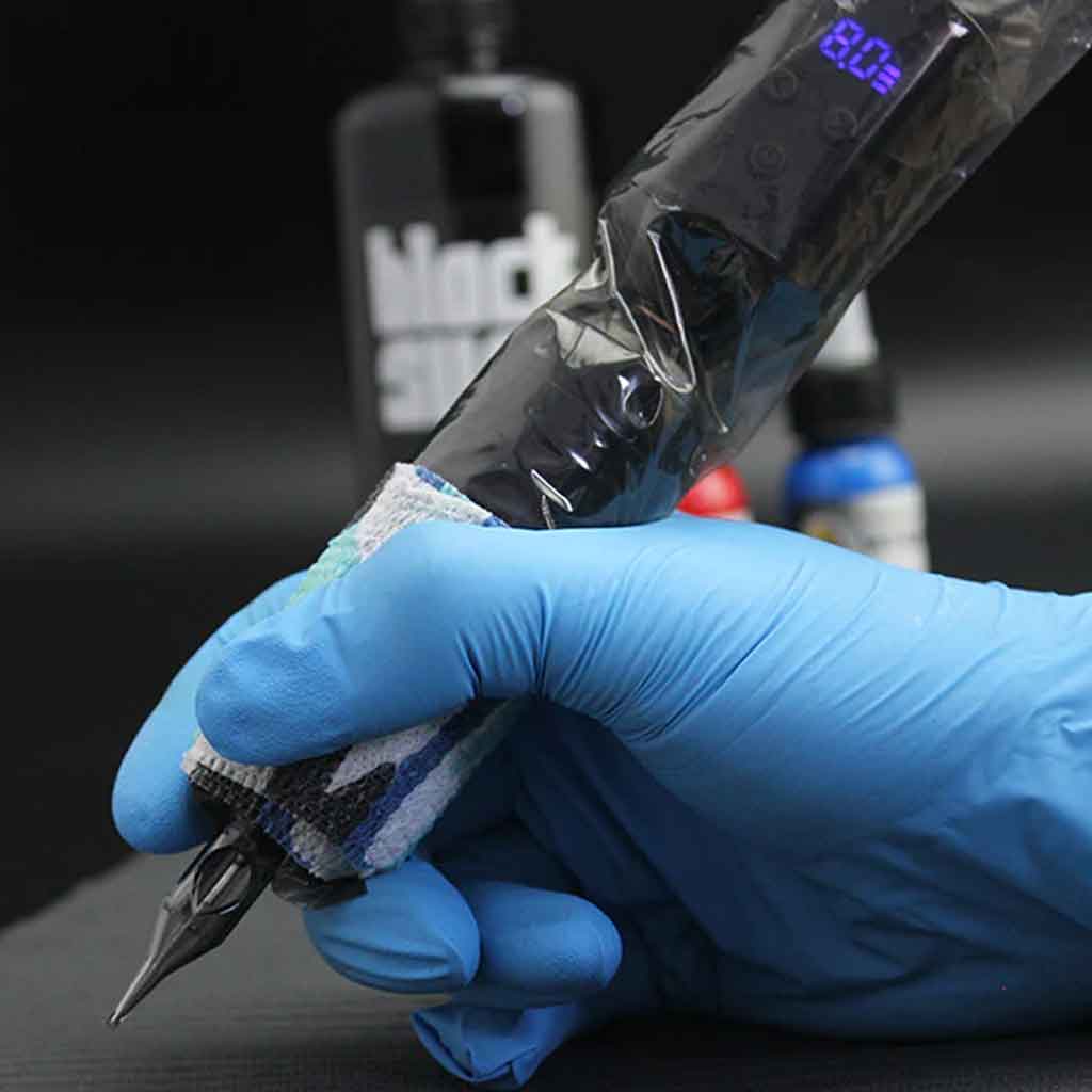 Professional E7 Liner & Shader Tattoo Pen Machine Kit - Wireless Tattoo Gun with Power Supply for Artists - Perfect for Tattooing, Permanent Makeup & Body Art