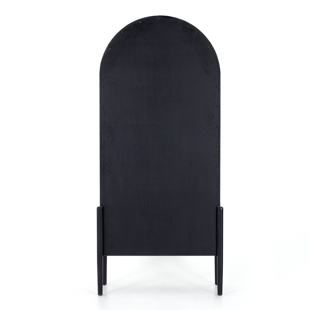 Premium Matte Black Cabinet - Modern & Stylish Storage Solution for Home, Office, or Kitchen Organization