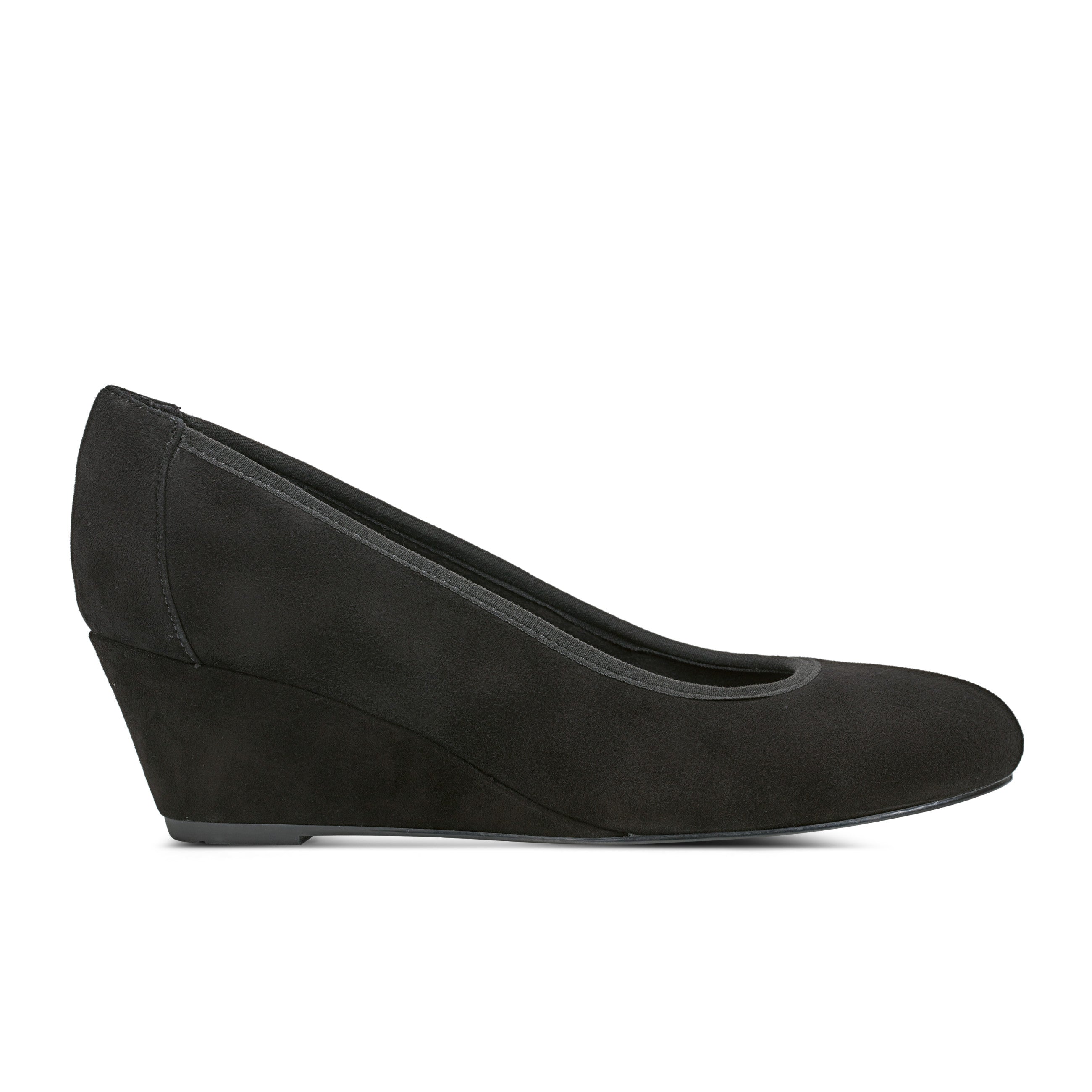 Women's Comfortable Rita Slip-On Wedge Shoes with Almond Toe - Perfect for Office, Party & Wedding Occasions