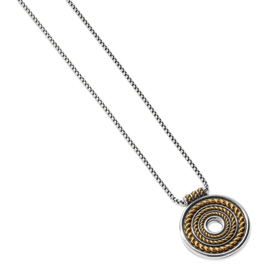 Monete Ring Necklace - Elegant Italian Coin Jewelry for Women | Vintage Gold & Silver Pendant Necklace | Perfect for Layering, Gift Giving & Special Occasions