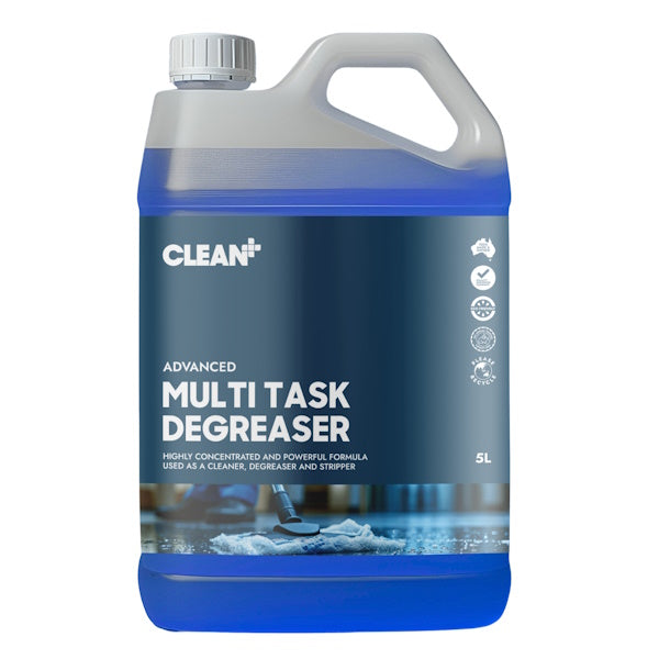 Clean Plus Advanced Multi-Task Degreaser - Heavy Duty Kitchen, Grill & Automotive Cleaner - Removes Grease, Oil & Stains for Home & Commercial Use