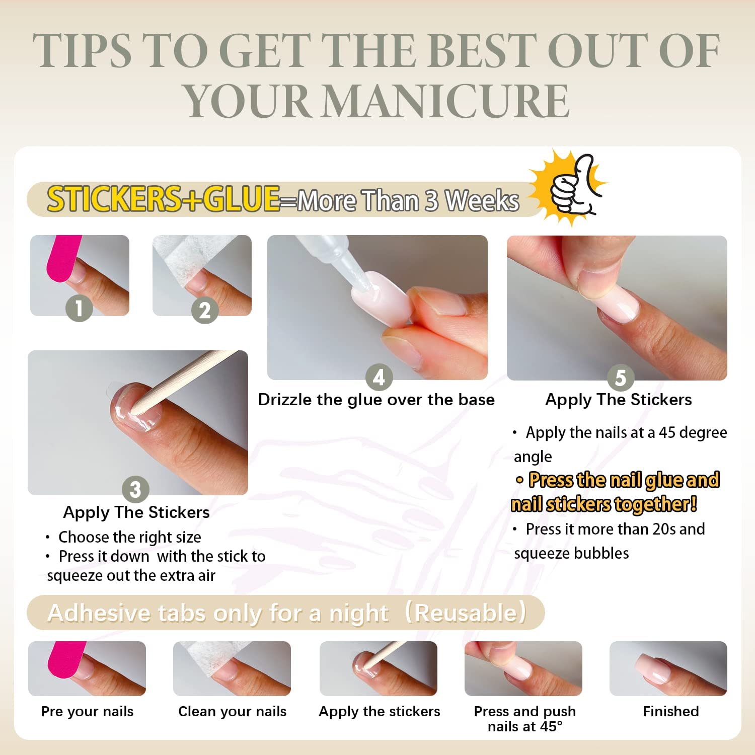 48Pcs Matte Red Press on Nails - Medium Almond Shaped Reusable Fake Nails for Women | Acrylic Glue on Nails with Neutral Design | Perfect for Parties, Weddings & Daily Wear