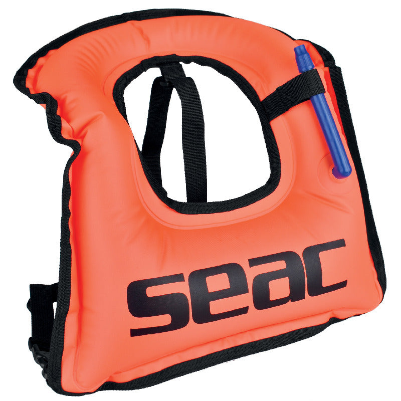 **Seasoft Snorkel Vest for Adults - Comfortable & Adjustable Snorkeling Life Jacket - Perfect for Swimming, Snorkeling & Water Sports**