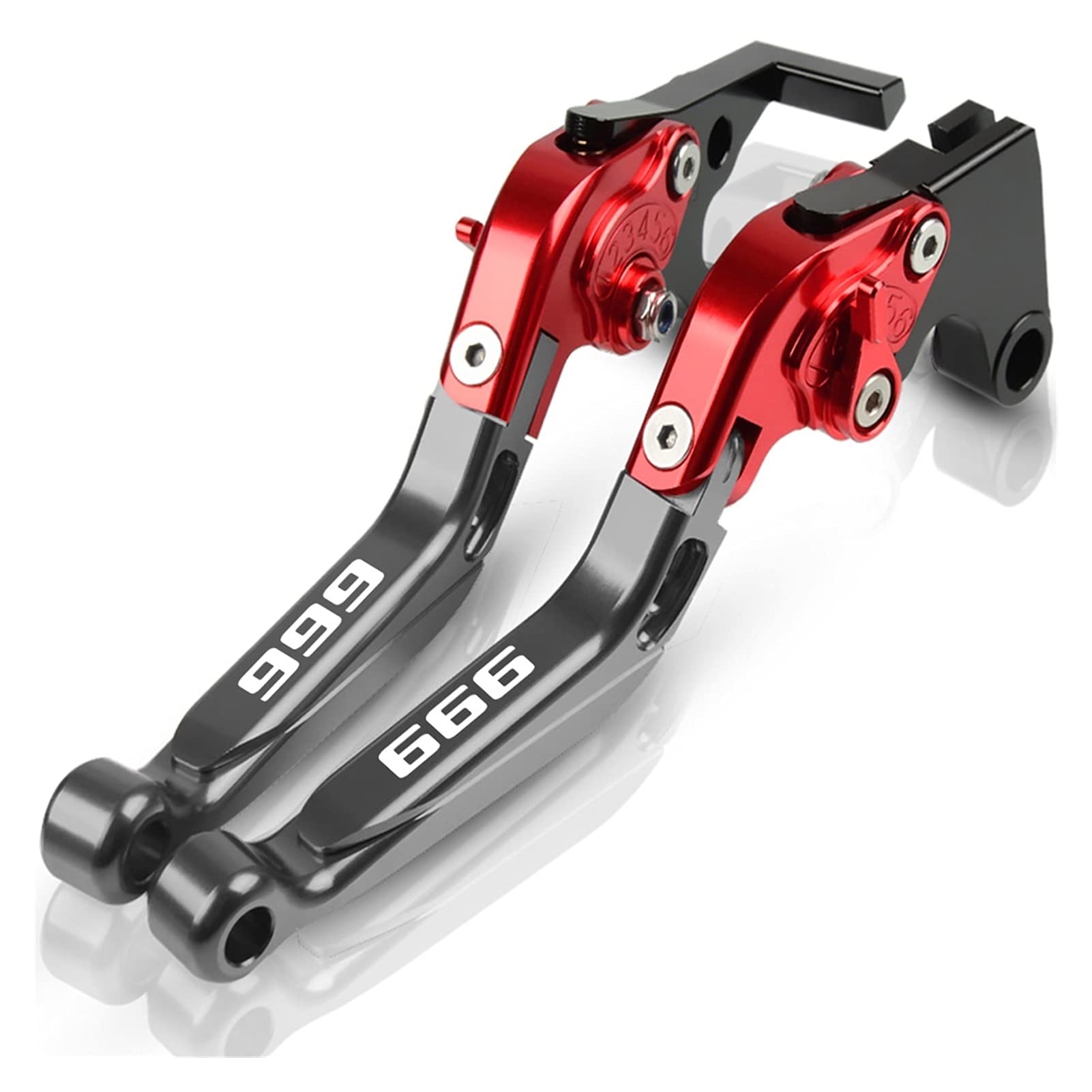 Adjustable CNC Brake Levers for Ducati 999 S R - Dirt Bike & Motorcycle Upgrades