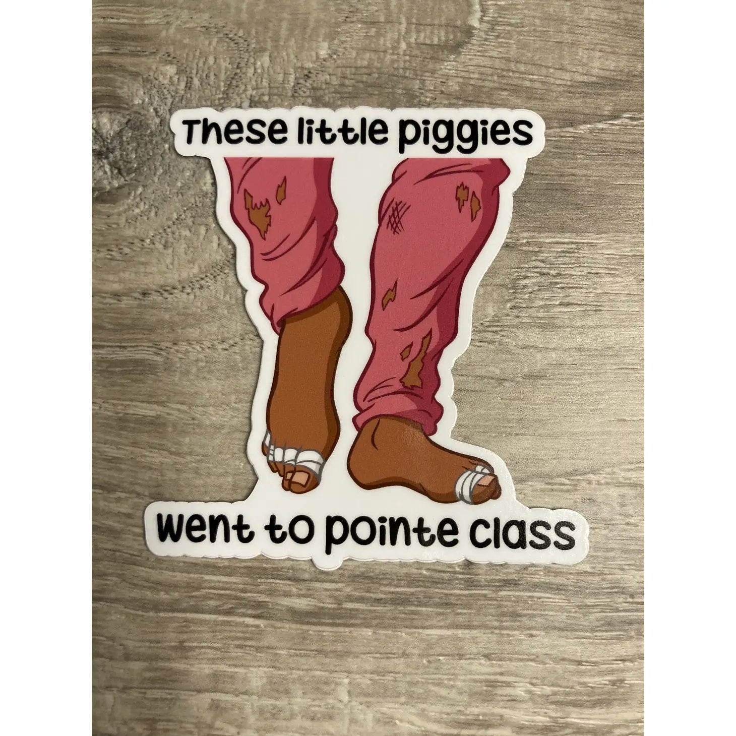 Denali & Co Dance Stickers - Fun & Colorful Vinyl Decals for Dance Studios, Water Bottles, Laptops & More
