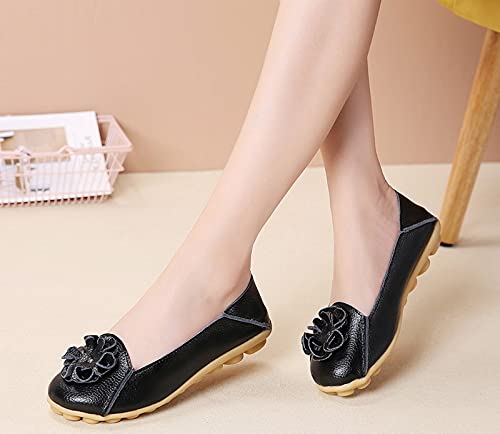 Women's Comfortable Slip-On Peas Shoes - Casual Flat Loafers for Everyday Wear | Perfect for Work, Walking & Travel
