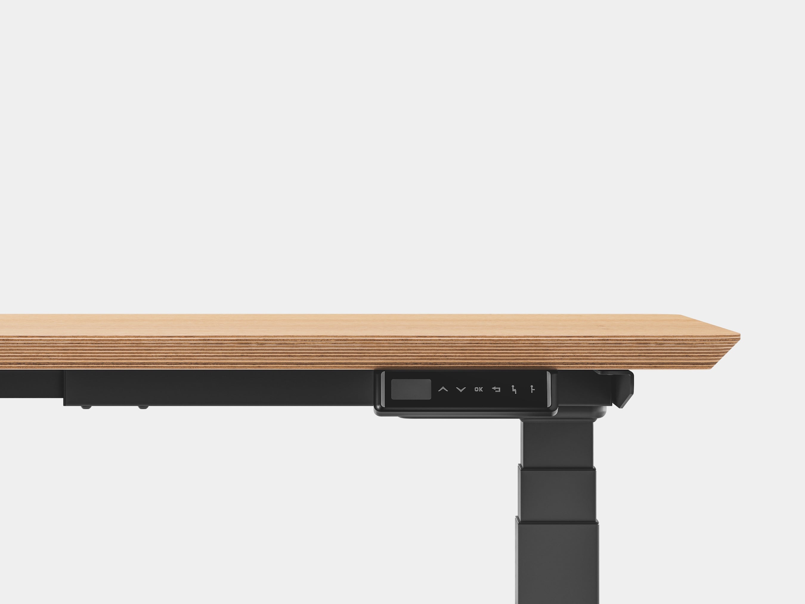 Adjustable Height Standing Desk with Touch Control - Ergonomic Home & Office Workstation for Comfortable Working & Studying