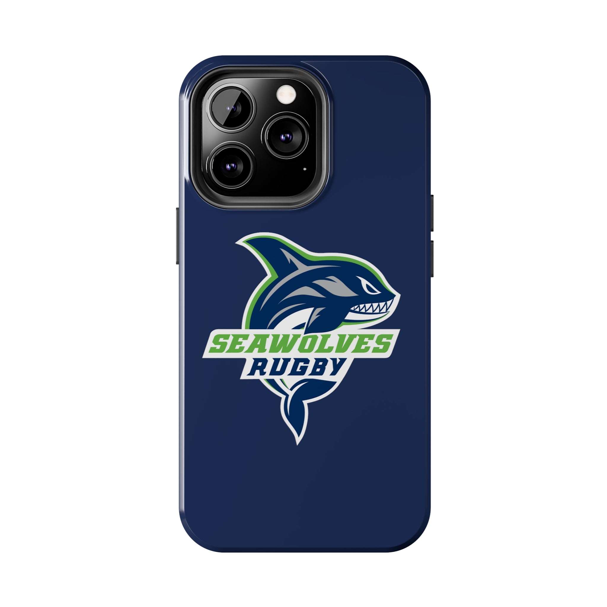 Seawolves Navy Rugged Phone Case - Shockproof & Durable Protection for iPhone & Samsung - Perfect for Outdoor Adventures, Work & Daily Use