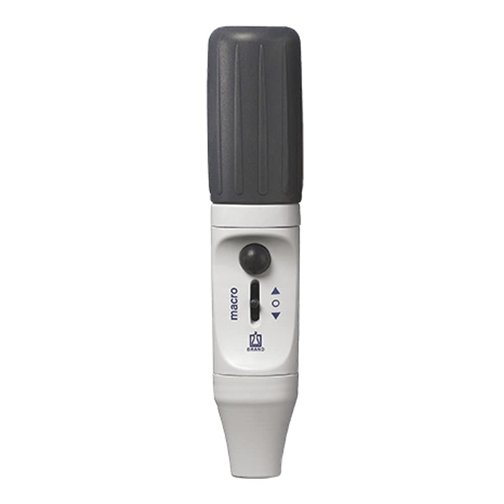 BrandTech Macro 26200 Pipette Controller - 0.1-200mL Capacity with 3µm Filters & Manual - Gray - Ideal for Laboratory, Research & Medical Applications