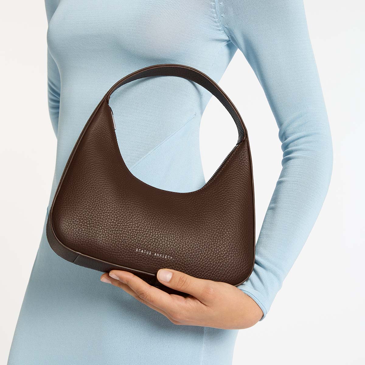 Aurora Leather Tote Bag in Cocoa Brown - Stylish & Spacious Handbag for Women, Perfect for Work, Travel & Everyday Use