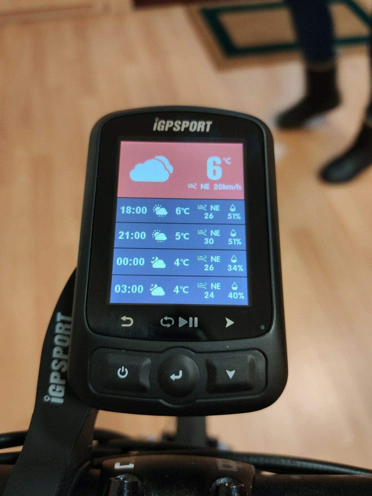 iGPSPORT iGS620 ANT+ Wireless GPS Cycling Computer - Heart Rate Monitor & Sensor Compatible, SMS/Call Alerts, IPX7 Waterproof, Map Navigation - Perfect for Road Biking, Mountain Cycling & Fitness Tracking