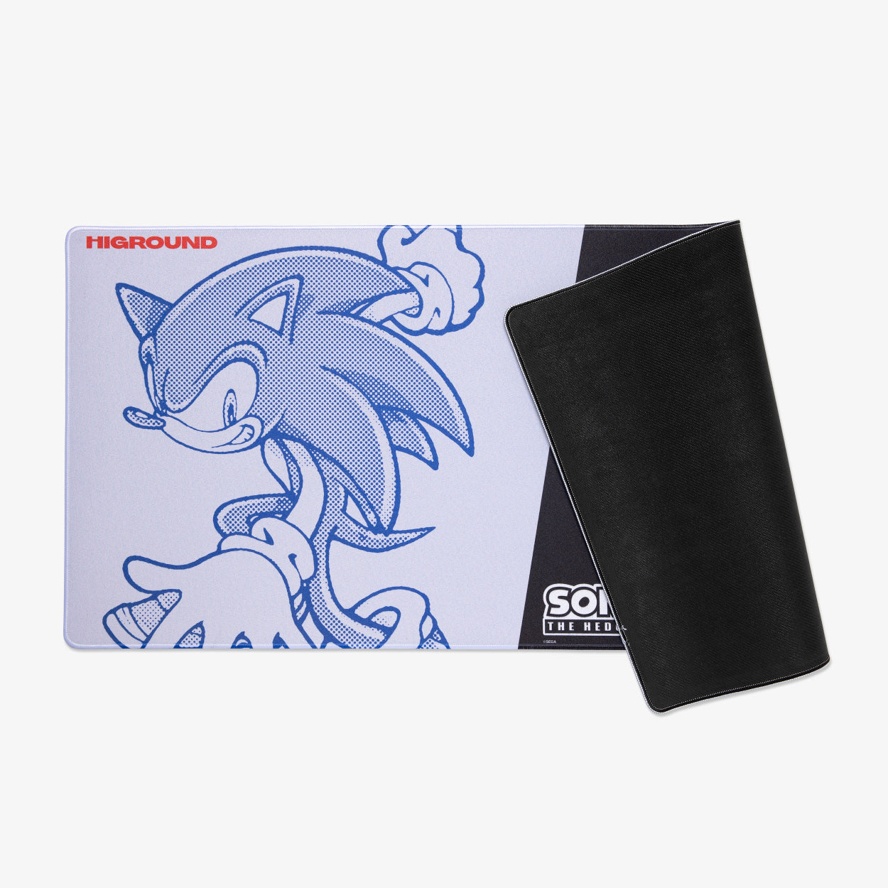 Sonic x Higround Adventure Gaming Mouse Pad - Large Non-Slip Rubber Base for PC, Laptop, Office & Esports - Perfect for Gamers, Streamers & Anime Fans