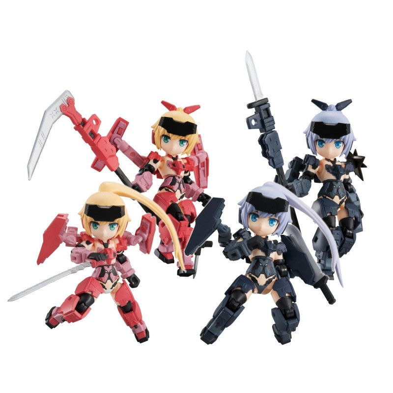Desktop Army Vol 10 Frame Arms Girl KT 323f Jinrai Series - 4-Piece Anime Trading Figure Collection for Display & Gaming | Perfect for Collectors & Model Enthusiasts