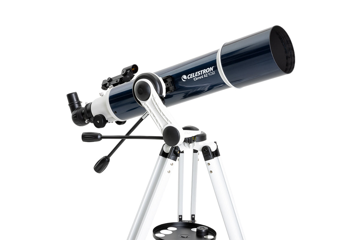 Omni AZ 102 Smartphone Adapter Telescope - Portable Astronomy Telescope for Adults & Kids, Perfect for Stargazing, Moon Watching & Astrophotography (Ideal for Backyard, Camping & Outdoor Adventures)