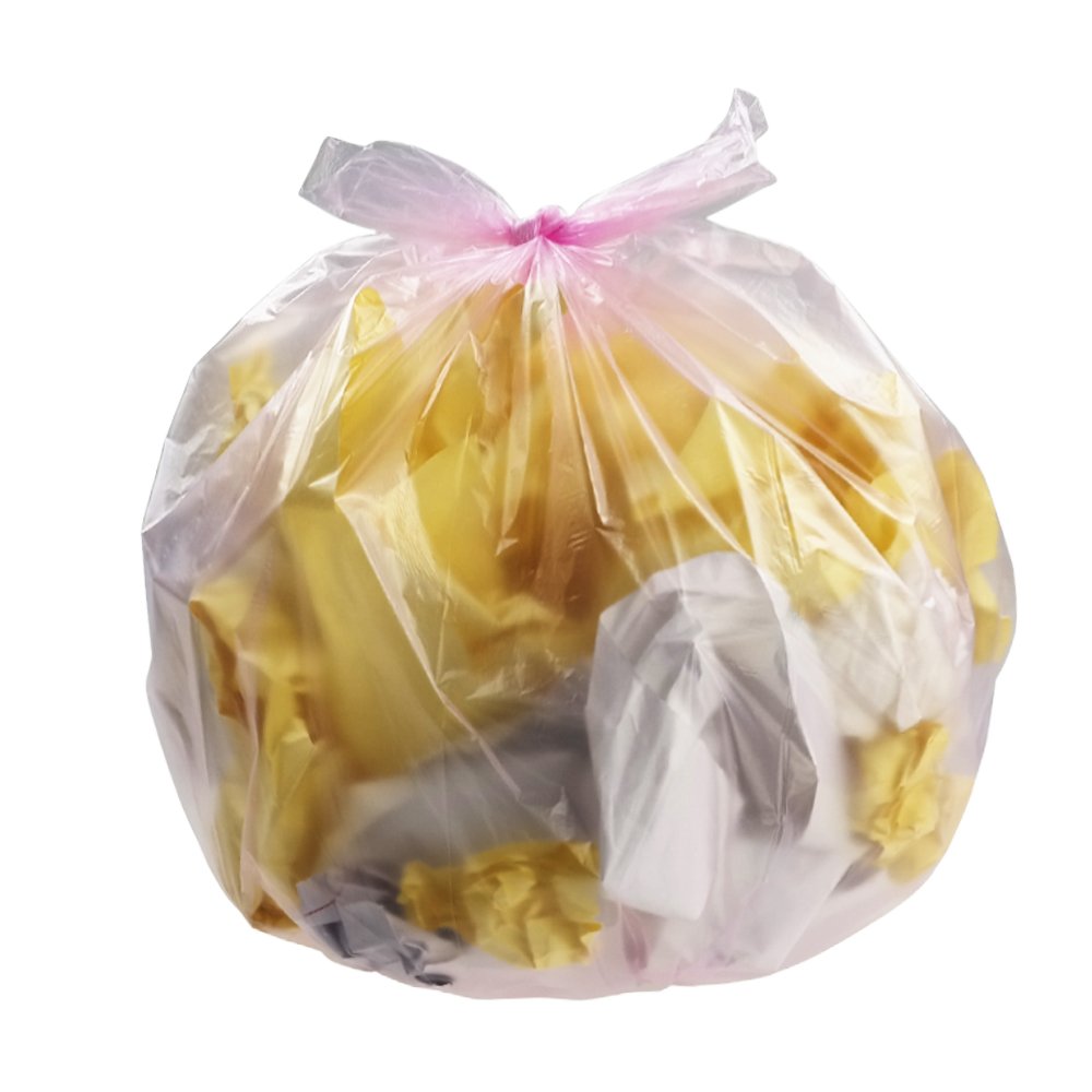 1.6 Gallon Trash Bags - 180 Count (9 Rolls) - Strong & Durable for Kitchen, Bathroom, Office & Car Waste Disposal