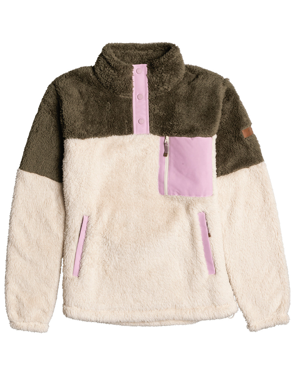 Women's Roxy Alabama Pullover Hoodie - Cozy Fleece Sweatshirt for Casual Wear & Outdoor Activities