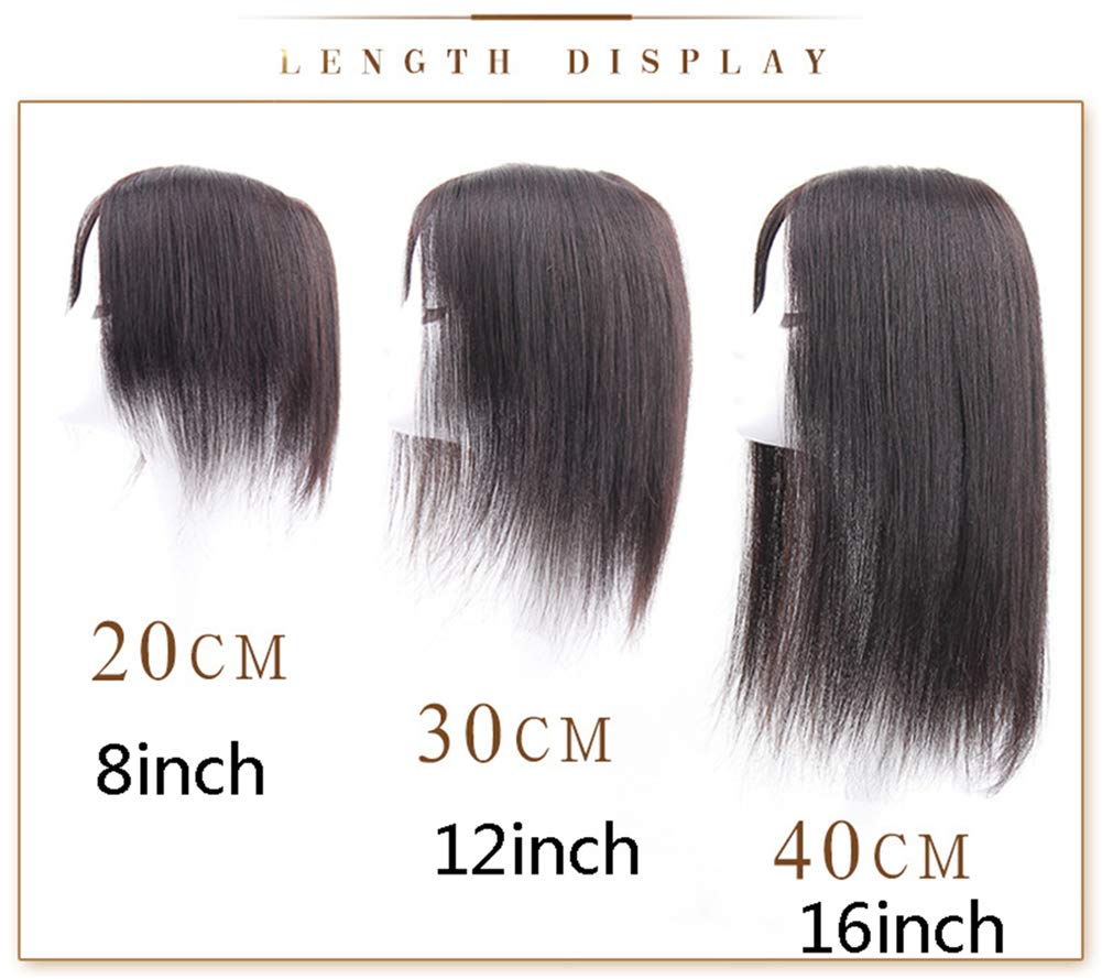 Premium Clip-In Human Hair Toppers for Women - 6
