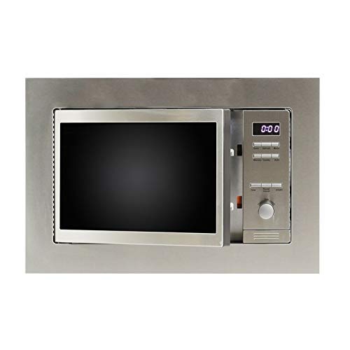 Equator 0.8 cu.ft. Compact Countertop Microwave Oven with Grill Function - Renewed - Perfect for Small Kitchens, Dorms & Apartments