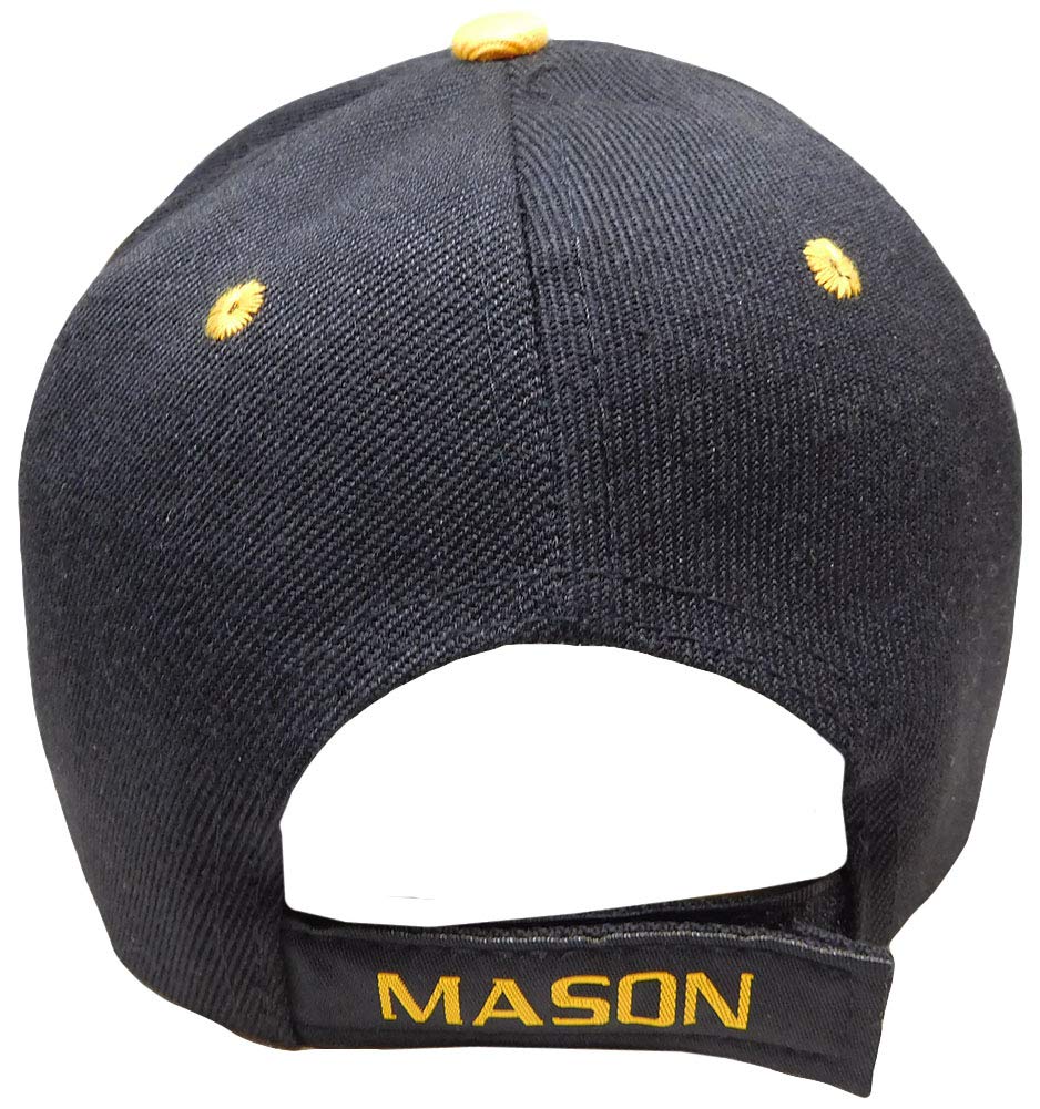 KYS 12-Pack Wholesale Masonic Baseball Hats - Embroidered Freemason Logo Adjustable Cotton Caps for Men - Perfect for Lodge Meetings, Outdoor Events & Gift Giving